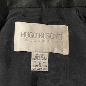 Hugo Buscati Black Silk Collection Piece